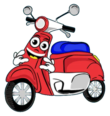 Scooter mascot